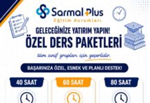 ÖZEL DERS PAKETLERİMİZ