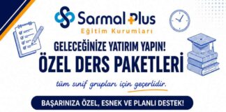 ÖZEL DERS PAKETLERİMİZ